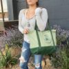 Hemp Go Green® 100% Hemp Canvas Heavy-Duty Zippered Tote Bag